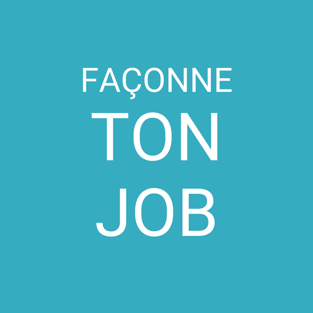 Façonne Ton Job !